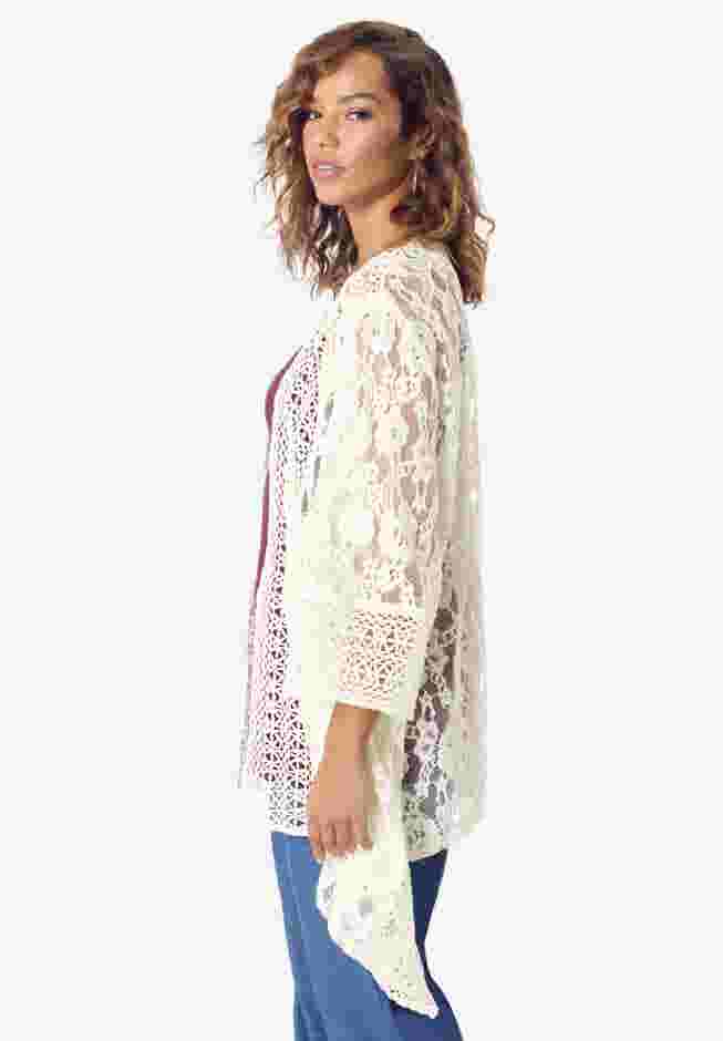 Lace Kimono Jacket image number 2