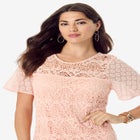 Crochet Lace Maxi Dress image number null