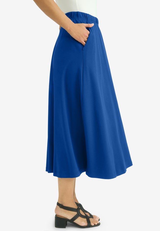 Soft Ease Midi Skirt image number 1