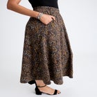 Soft Ease Midi Skirt image number null