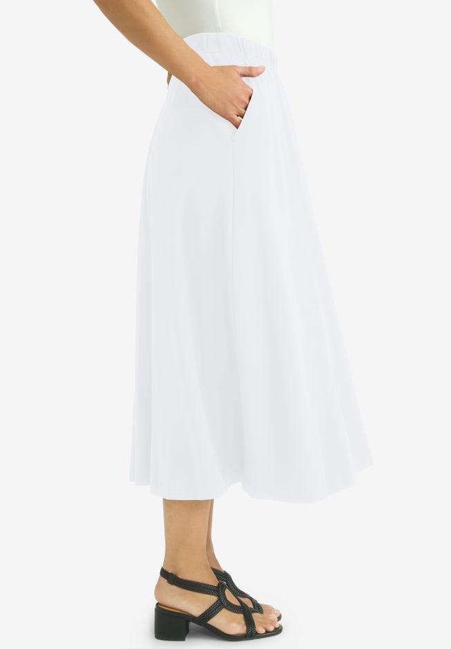 Soft Ease Midi Skirt image number 1