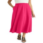 Soft Ease Midi Skirt image number null