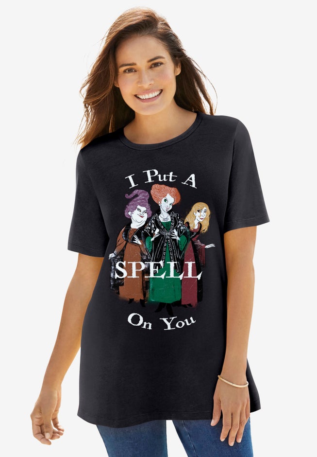 Disney Black Hocus Pocus Spell Tee image number null