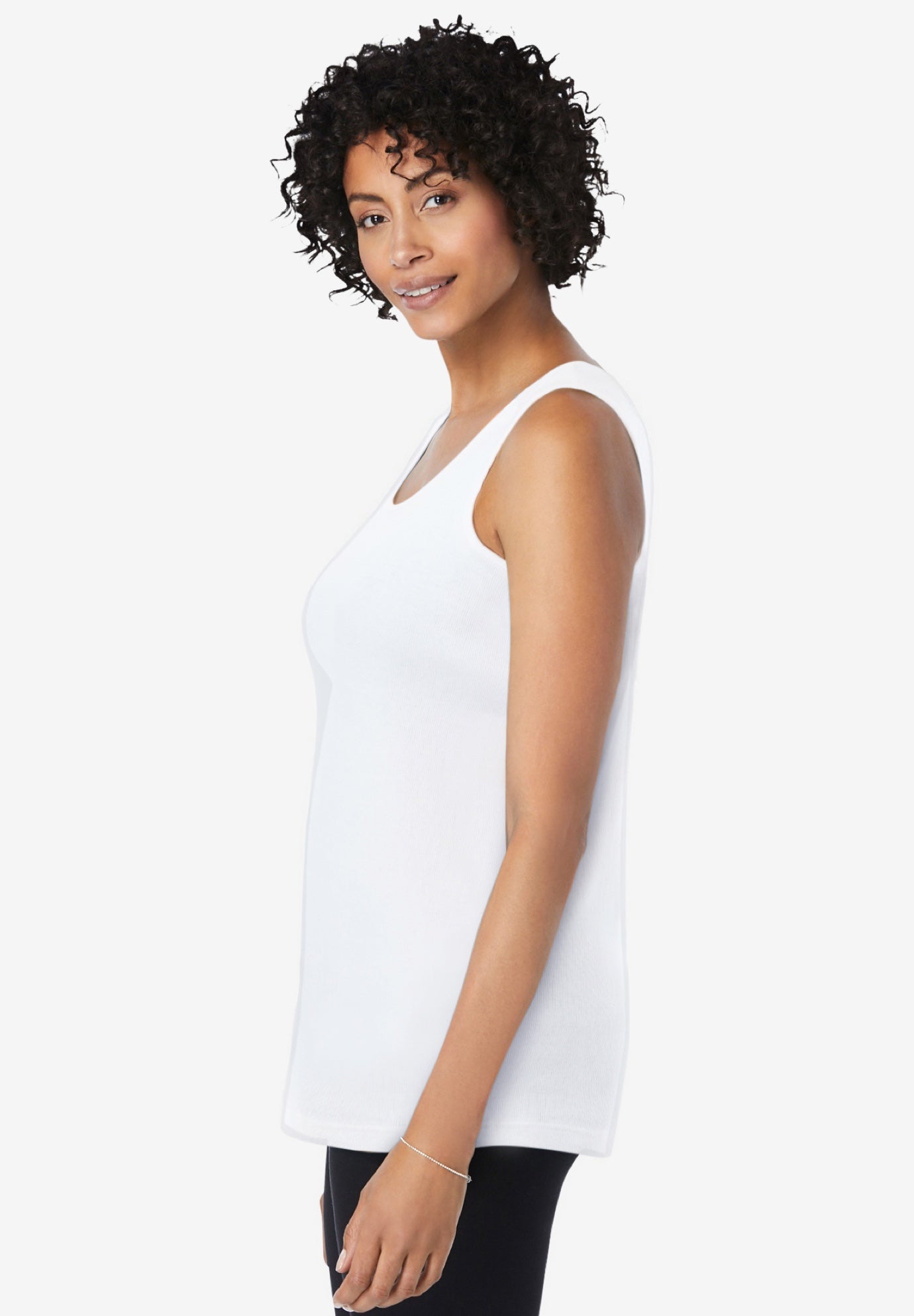 Rib Knit Tank image number 3