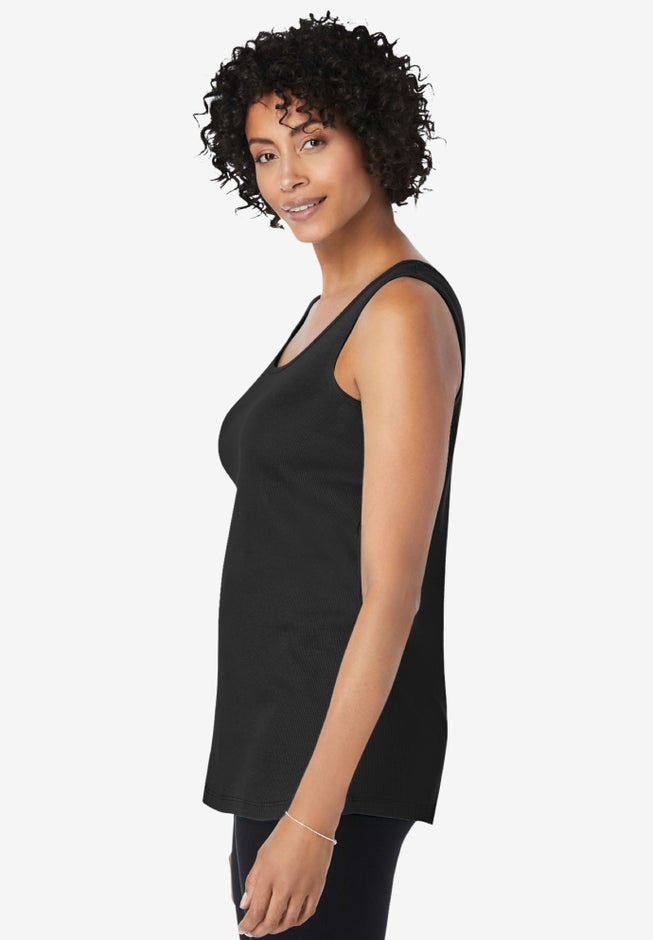 Rib Knit Tank image number 2