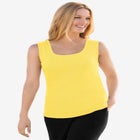 Rib Knit Tank image number null