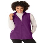 Zip-Front Microfleece Vest image number 0