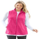 Zip-Front Microfleece Vest image number 0