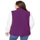 Zip-Front Microfleece Vest image number 1