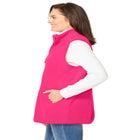 Zip-Front Microfleece Vest image number 2