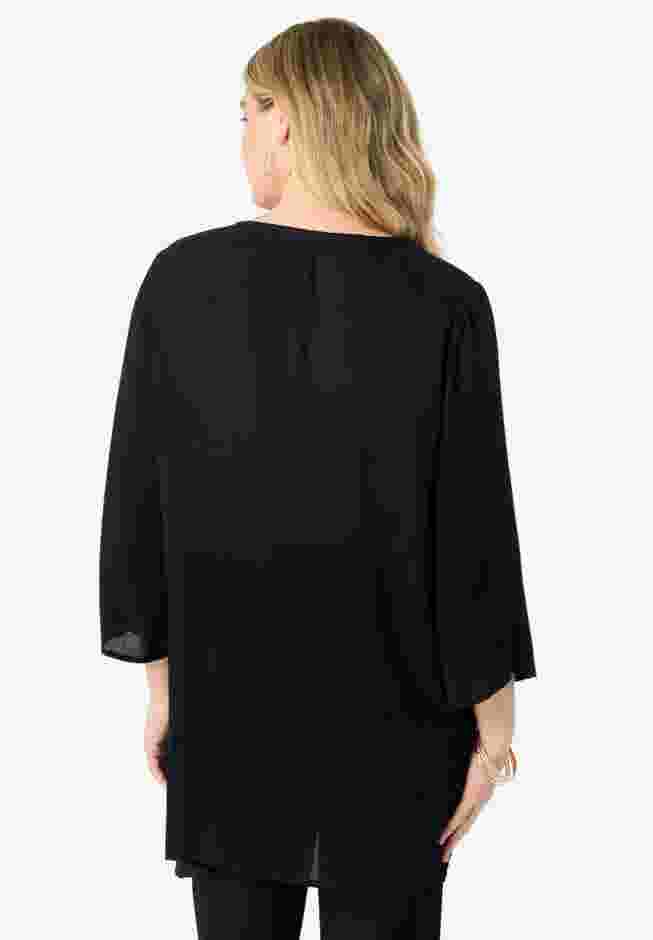 Embellished Crinkle Tunic image number 1