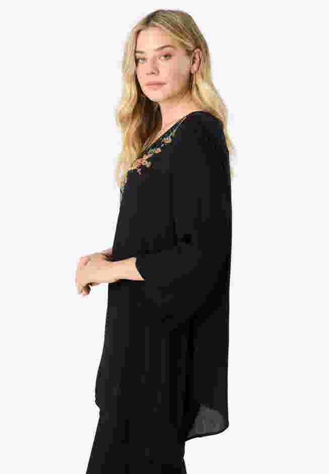 Embellished Crinkle Tunic image number 2