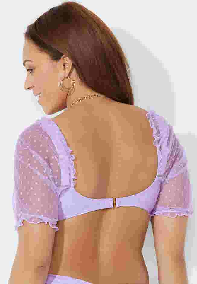 Cup Sized Off The Shoulder Bikini Top image number 4