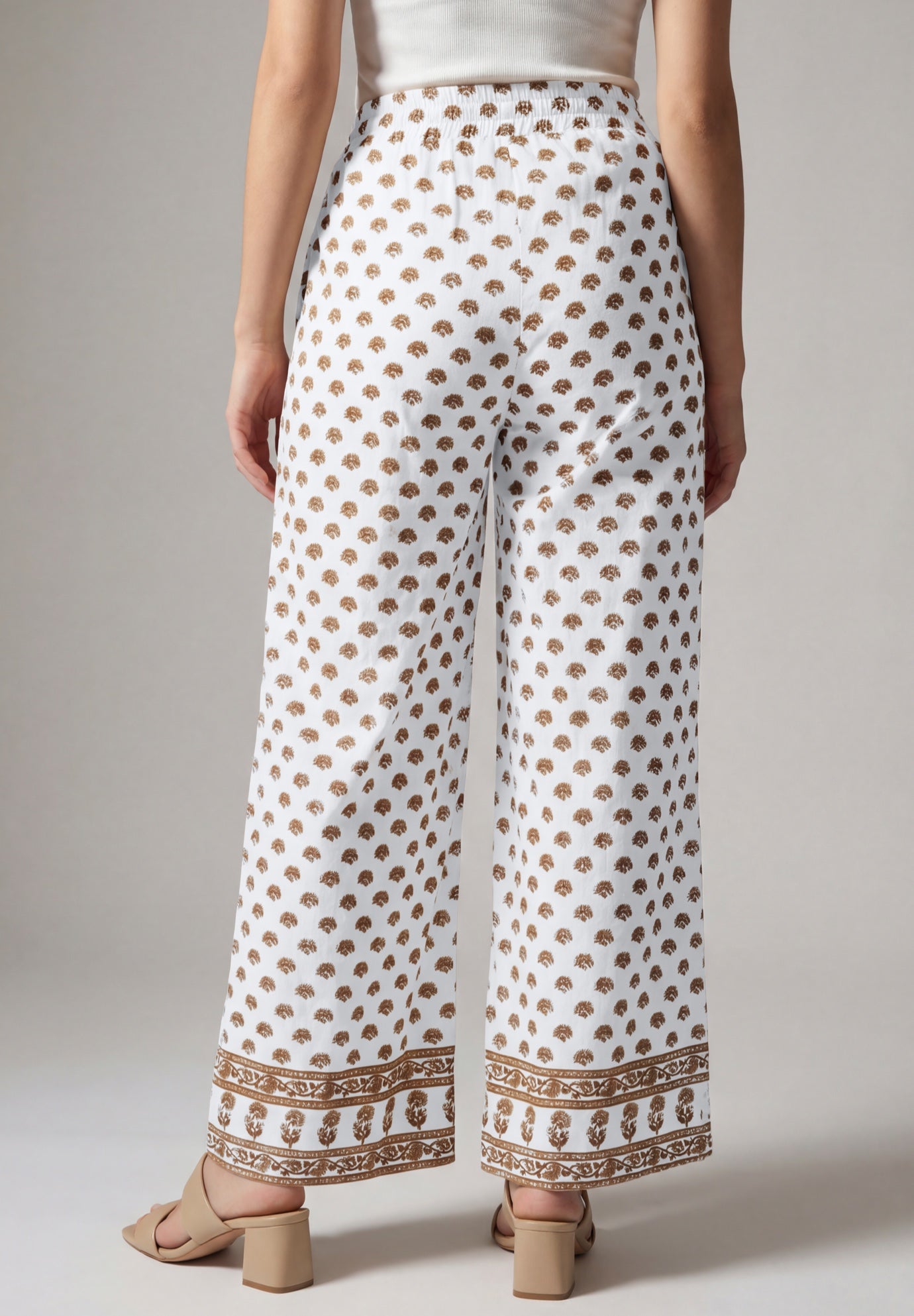 Plus Size Linen Wide-Leg Pant image number 1