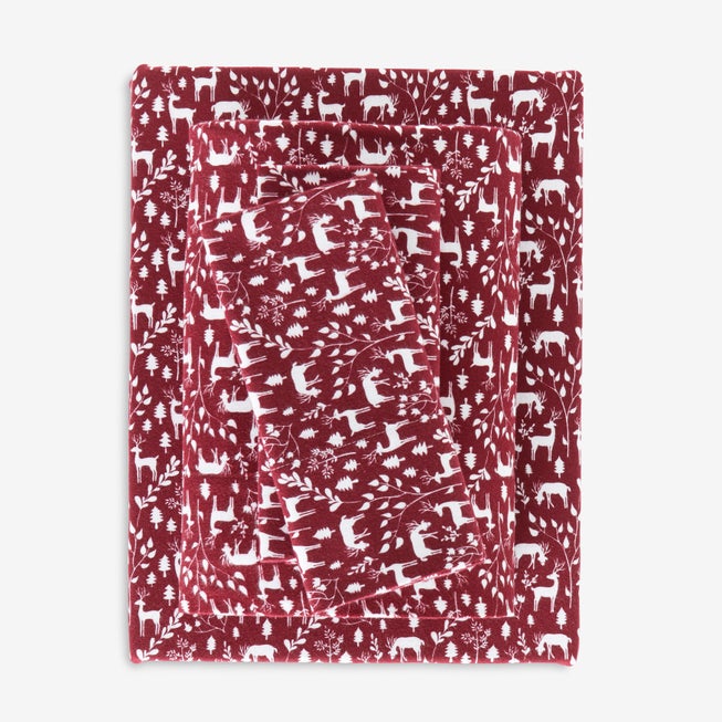 Cotton Flannel Print Sheet Set image number 0