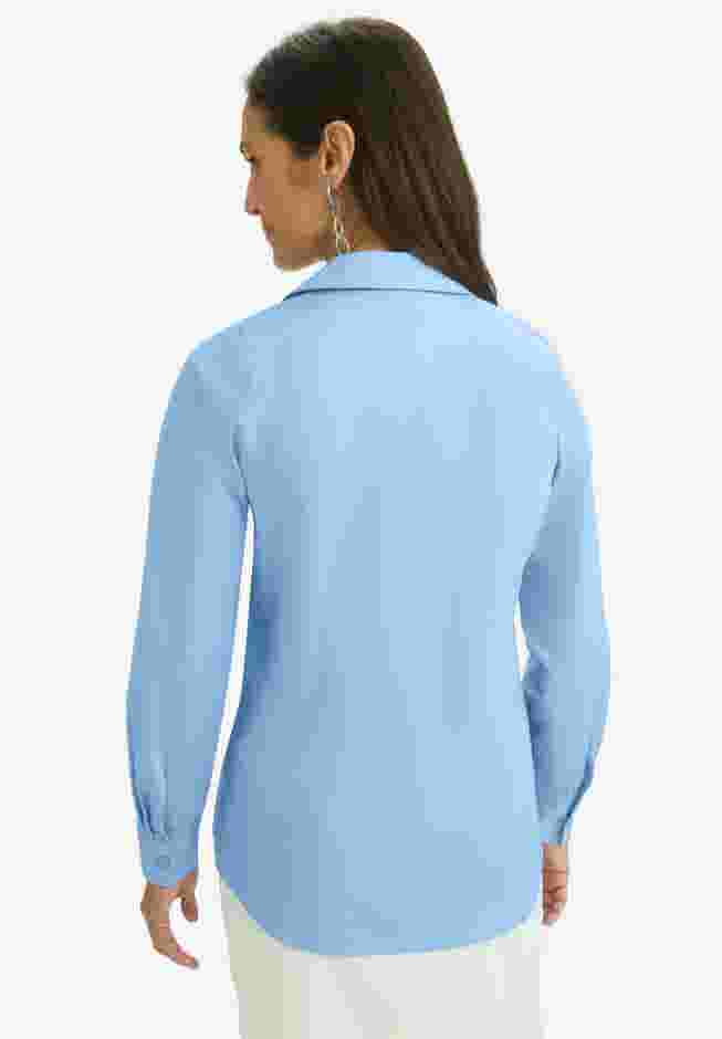 Applique Poplin Shirt image number 1