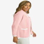 Tipped Boxy Cardigan image number null