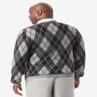 V-Neck Argyle Sweater image number null