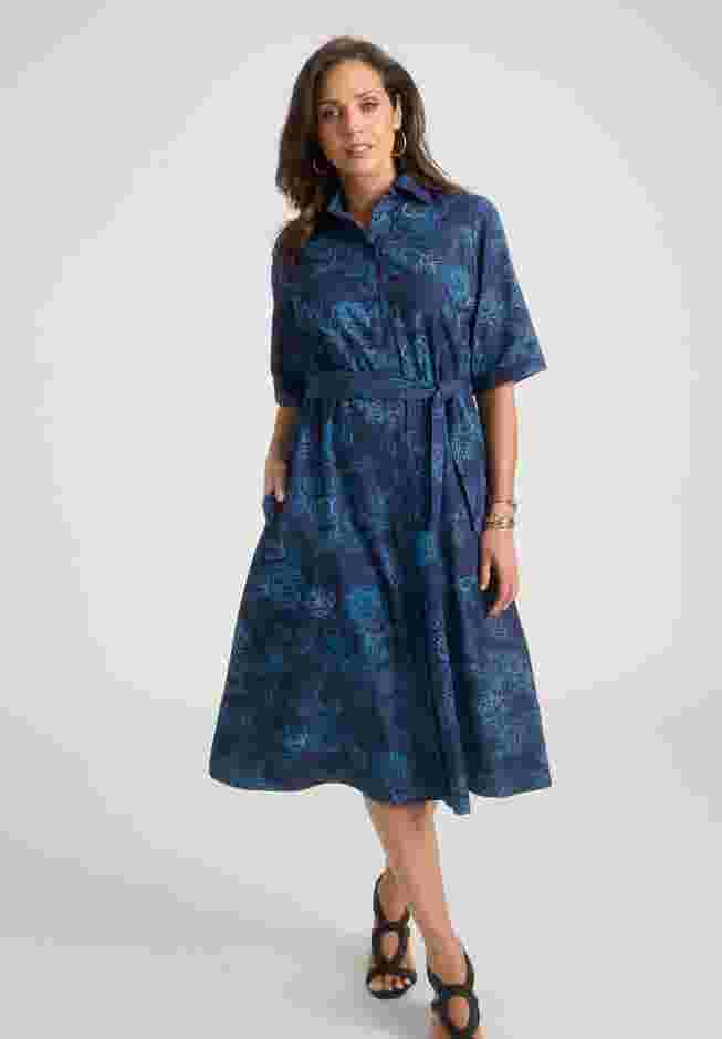 Soft Denim Shirtdress image number 0