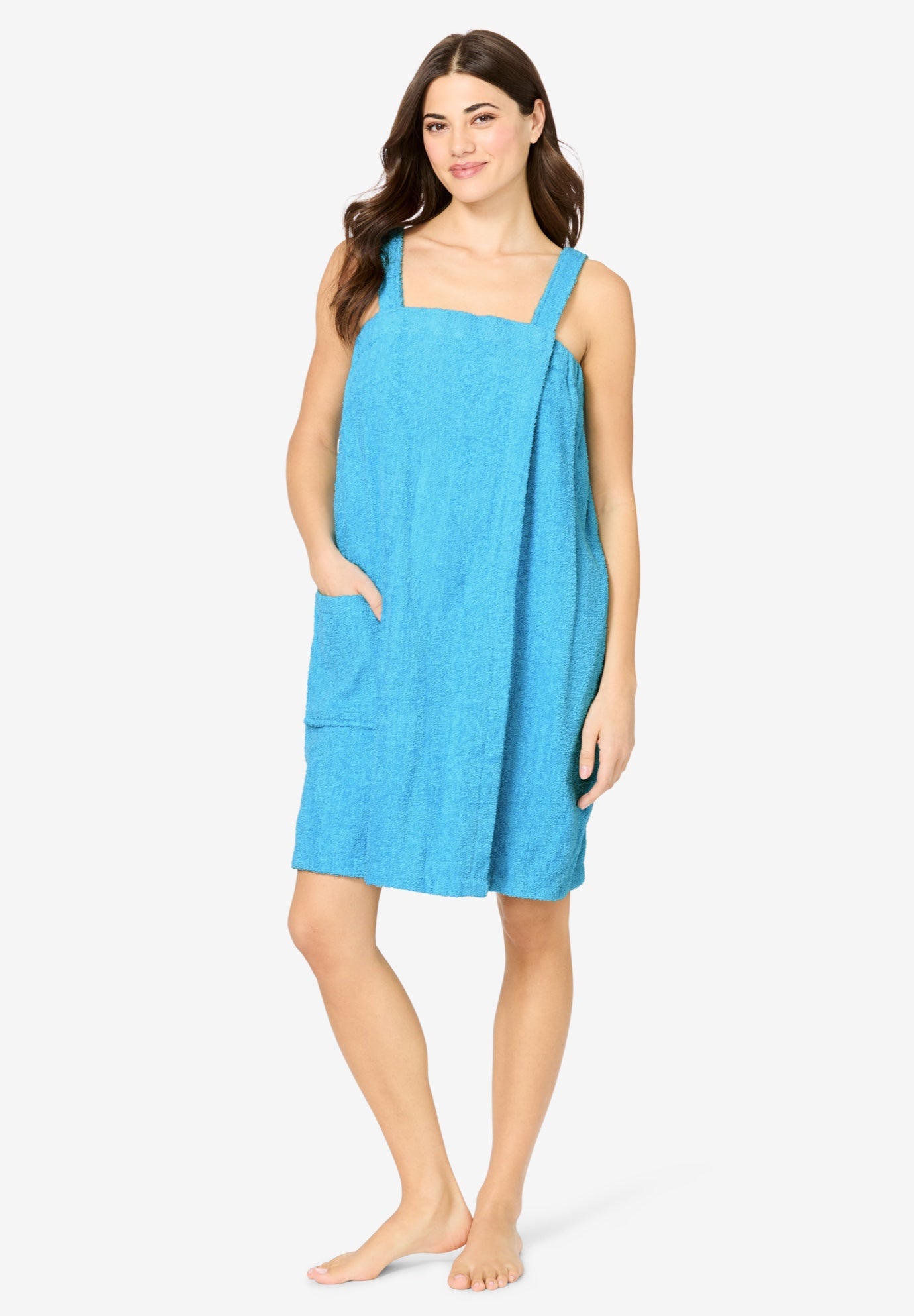 Dreams & Co.&reg; Terry Towel Wrap image number 0