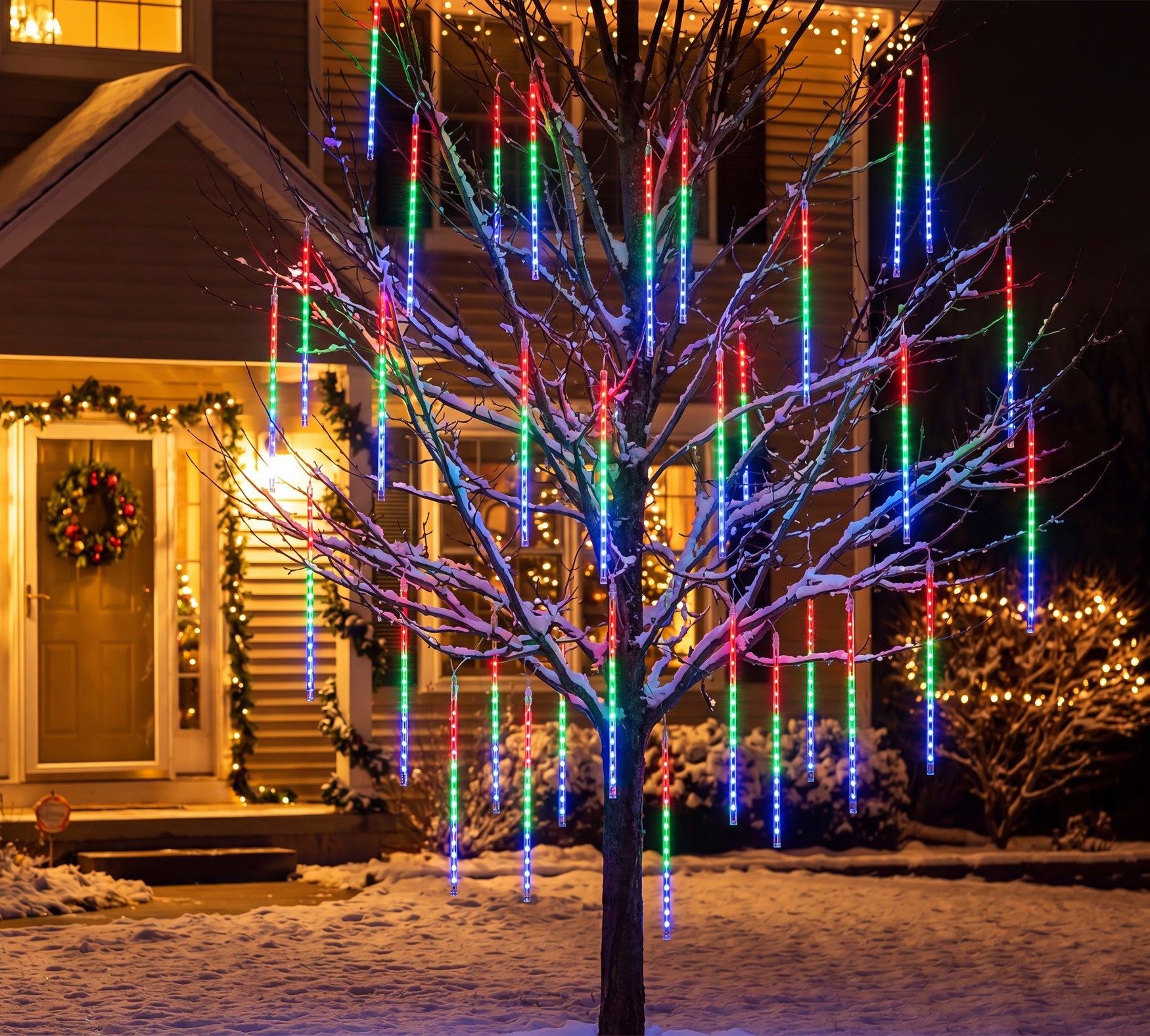 LED Meteor Showers Light, Set of 8 image number 0