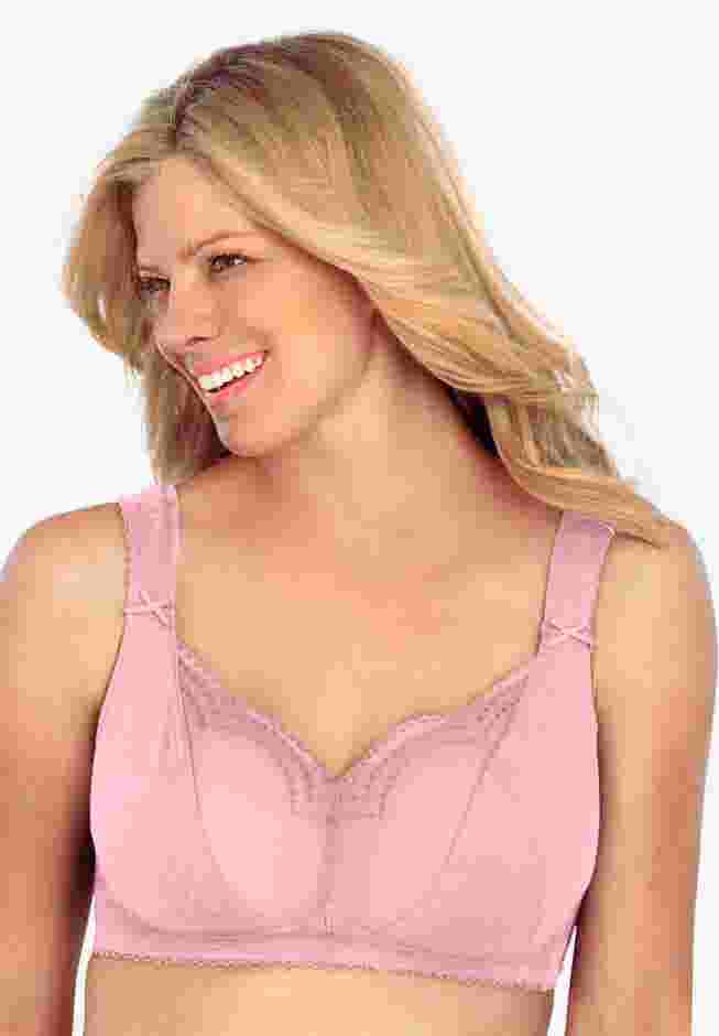 Comfort Choice® Wireless Gel Strap Bra image number 0