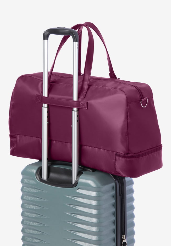 Large Weekender with Zip Off Bottom image number null