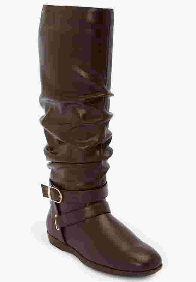 The Arya Wide Calf Boot  image number 0