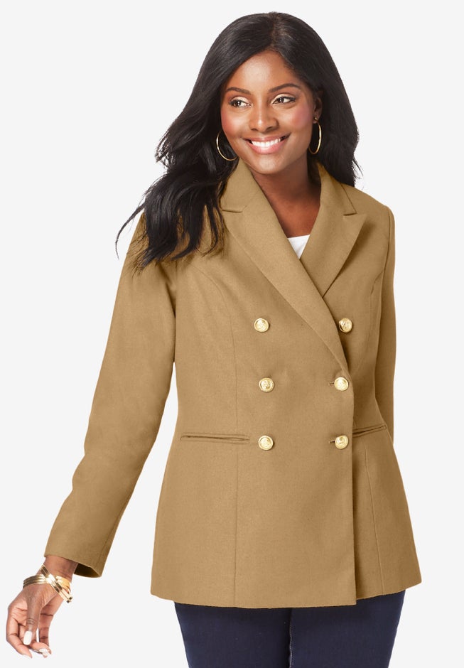 Double Breasted Wool Blazer image number 0