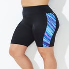 Chlorine Resistant High Waist Swim Bike Short image number null