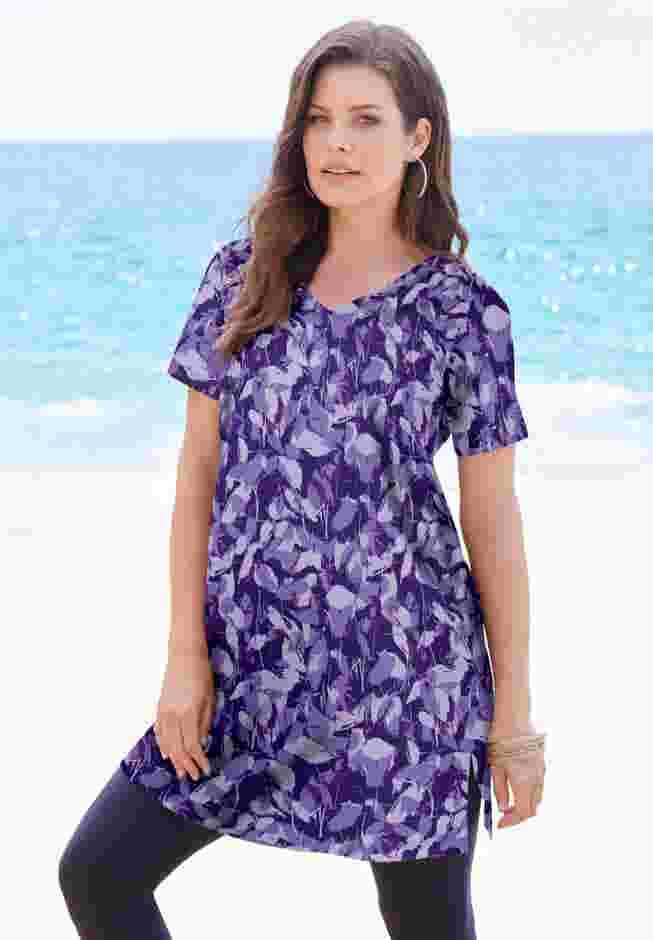 Ultimate Short Sleeve V Neck Tunic image number 0