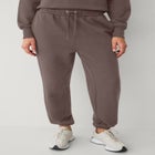 Drawstring Waist Fleece Sweatpants image number null