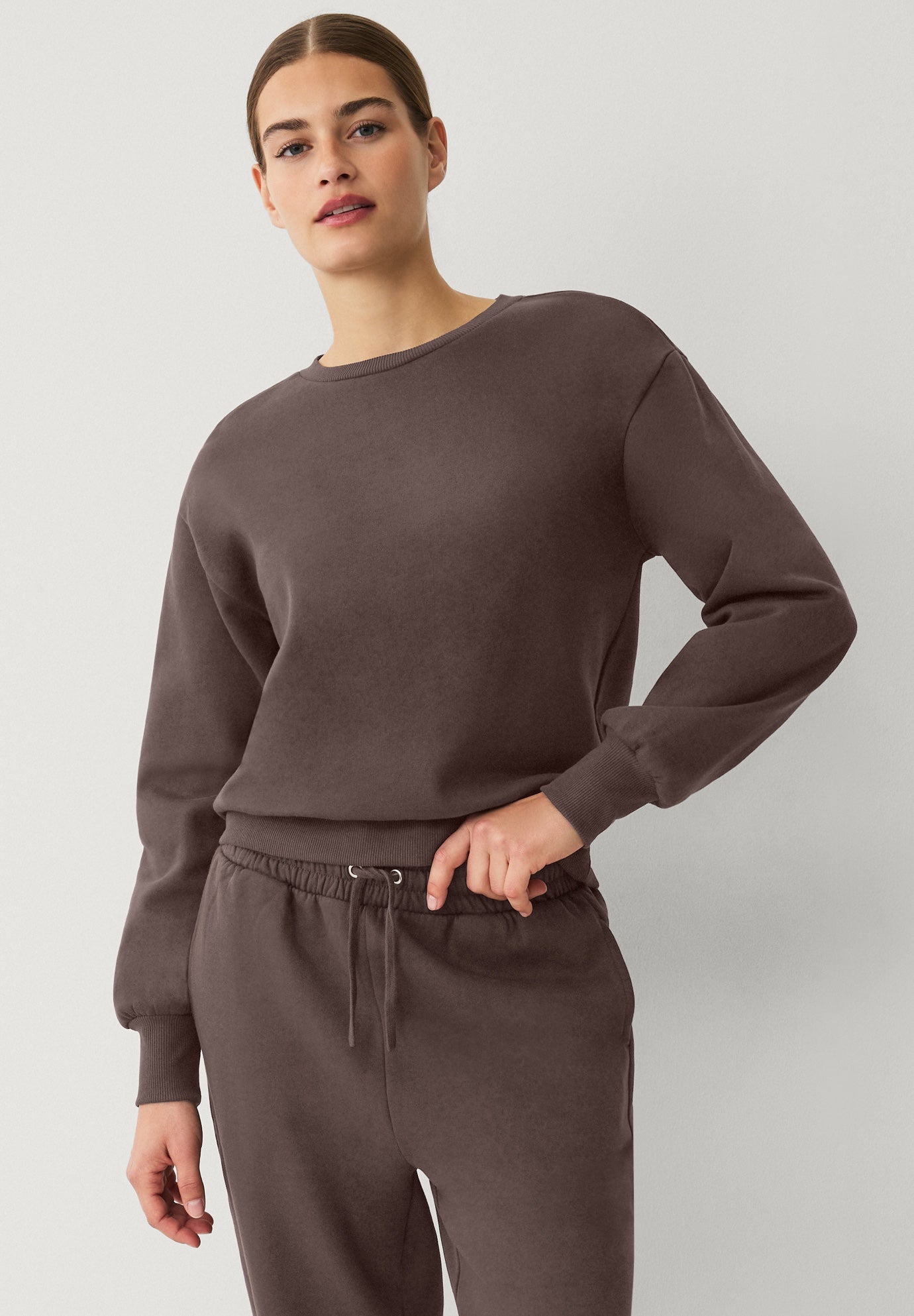 Boxy Fleece Sweatshirt image number 0