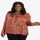 Bow-Front Blouse image number null