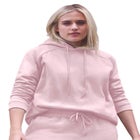 Hooded Fleece Boxy Sweatshirt image number null