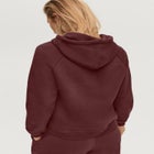 Hooded Fleece Boxy Sweatshirt image number 1