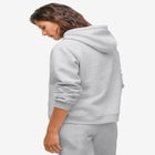 Hooded Fleece Boxy Sweatshirt image number null