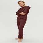 Hooded Fleece Boxy Sweatshirt image number 0