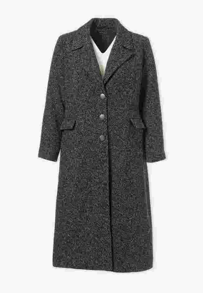 Long Tweed Coat image number 4
