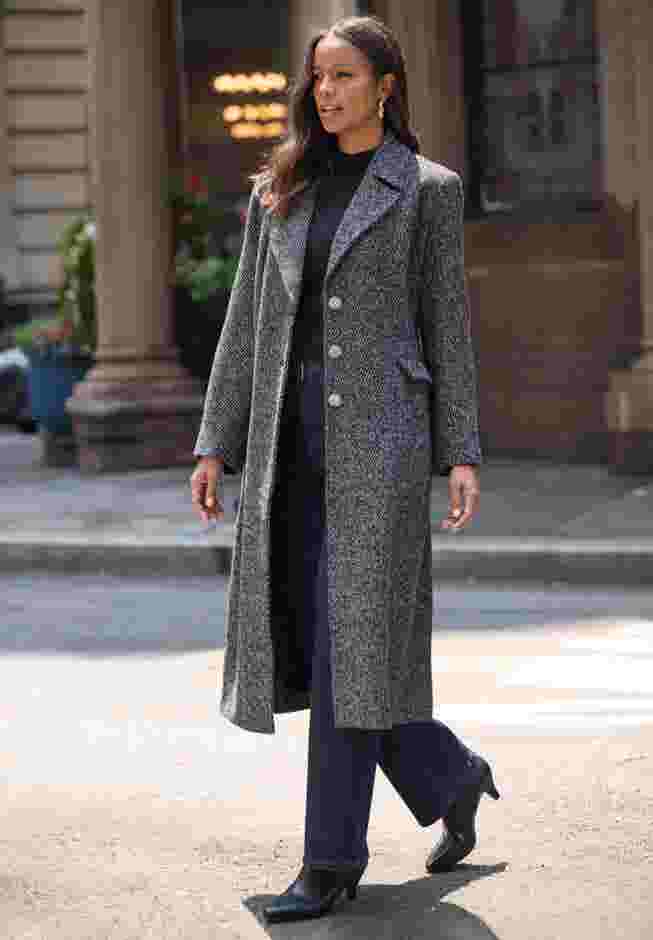 Long Tweed Coat image number 0