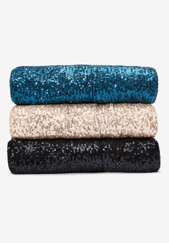 Plus Size Sequin Duster image number 3