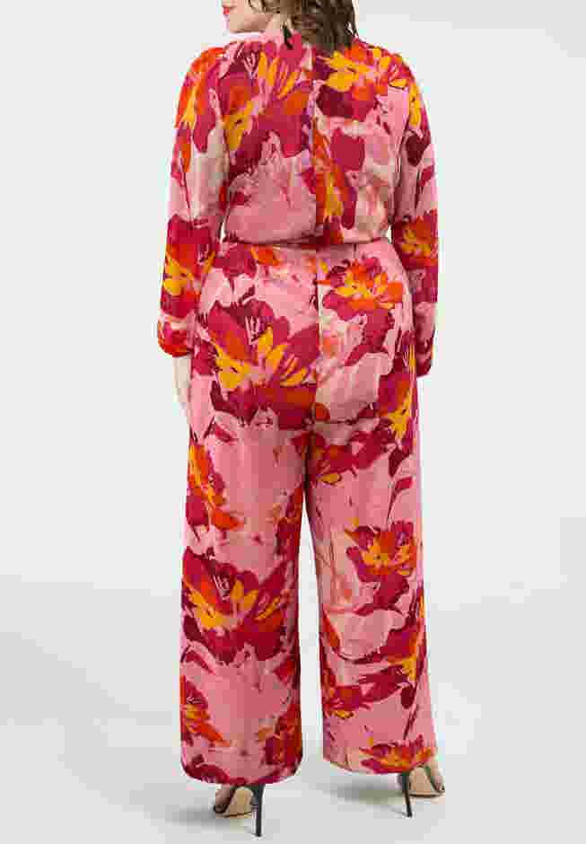 Faux Wrap Jumpsuit image number 1