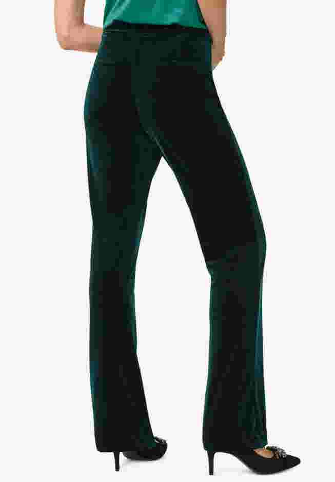 Velvet Wide Leg Pants image number 1