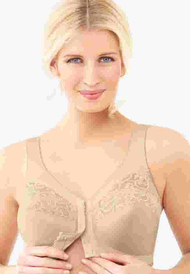 Glamorise® Magic Lift® Front-Close Support Wireless Bra 1200 image number 0