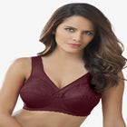 Glamorise&reg; Magic Lift&reg; Support Wireless Lace-Trimmed Bra 1000 image number null