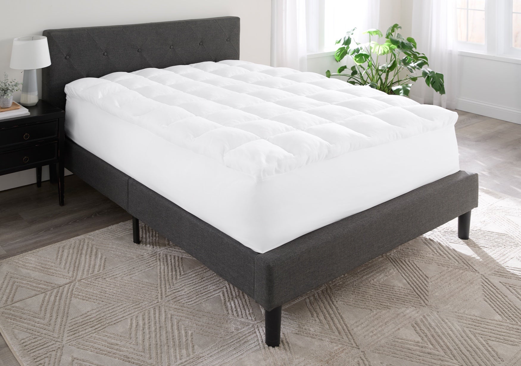 Memory Foam Down Alt Mattress Topper image number 0