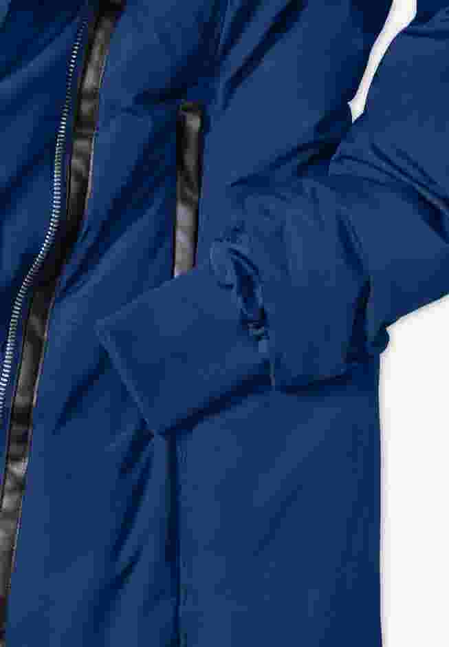 Asymmetrical Double Layer Puffer Coat image number 5