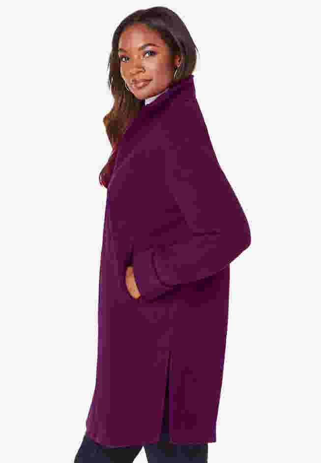 Plush Fleece Driving Coat image number 2