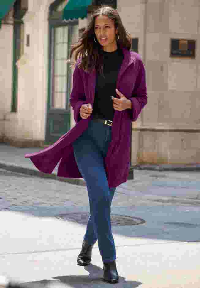 Plush Fleece Driving Coat image number 0