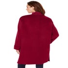Plus Size Wool Blend Driving Coat image number null